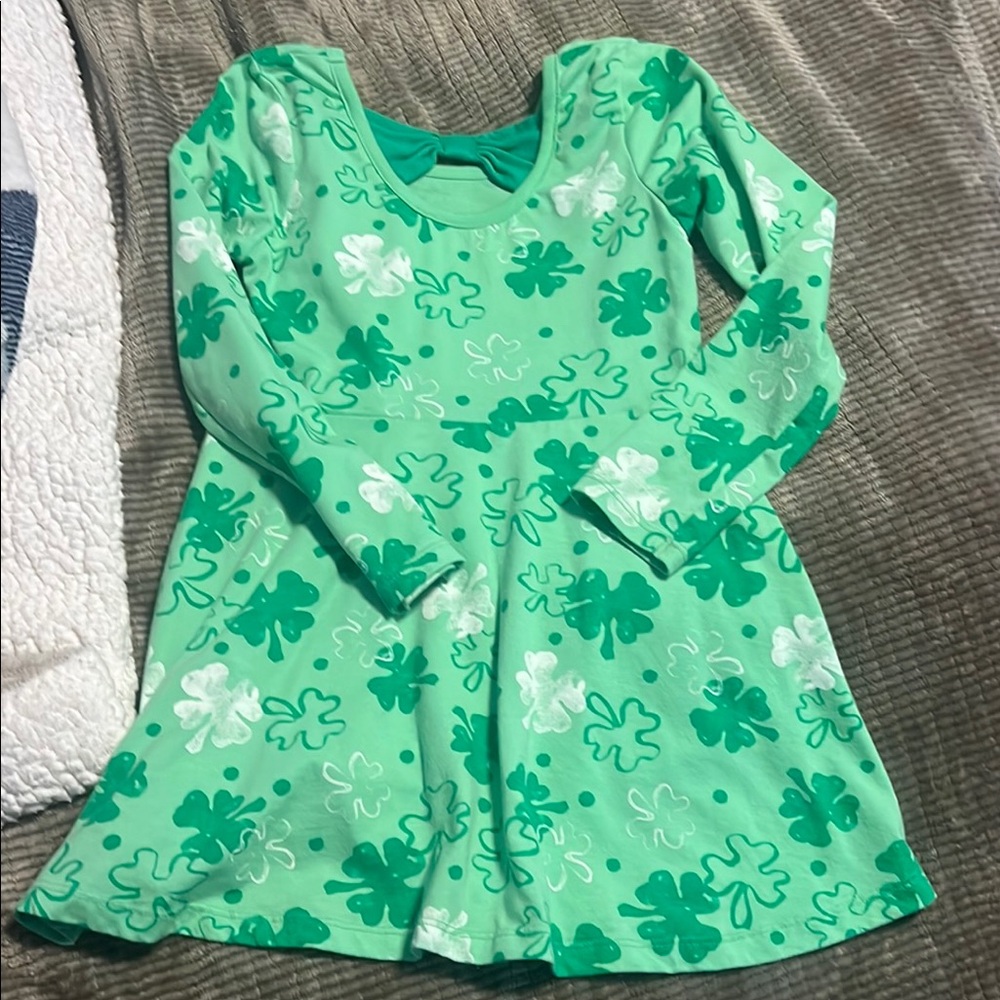 Toddler Girls St.Patricks day dress 😊